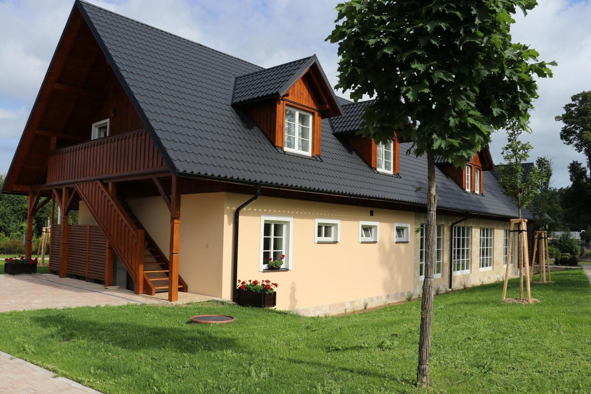 Apartman-Hotel Jitravsky Dvorec Rynoltice Bagian luar foto